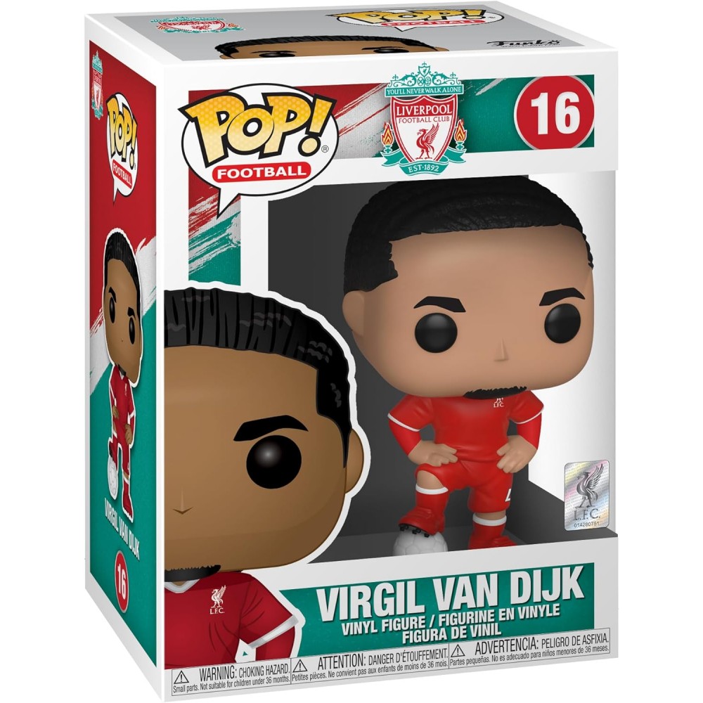 Funko Pop Football - Virgil Van Dijk - 16